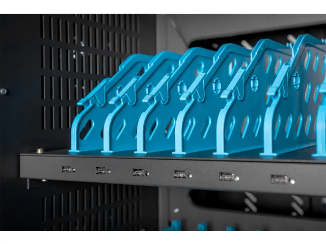 Mobiele oplaadkast voor 30 notebooks/tabletten tot 15.6 inch