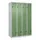 Z-garderobekast,HxBxD 1850x1200x500mm,vak B 150/300mm,draaigrendel