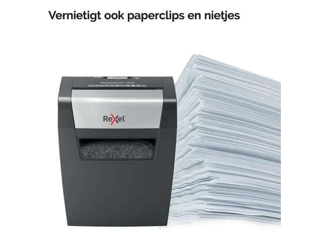 Papiervernietiger Rexel Momentum X308 snippers 5x42mm P-3