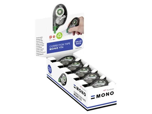 Correctietape Tombow MONO zijwaarts 4.2mmx10m 20 stuks