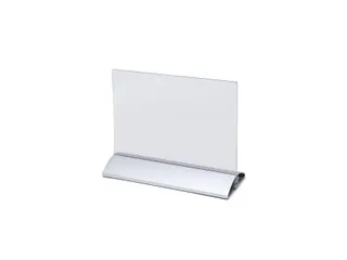 Menukaarthouder IEZZY liggend A5 aluminium voet - 2