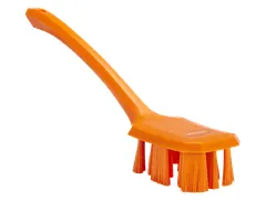 UST 4196-7 afwasborstel oranje groot oranje lange steel 70x395x140mm