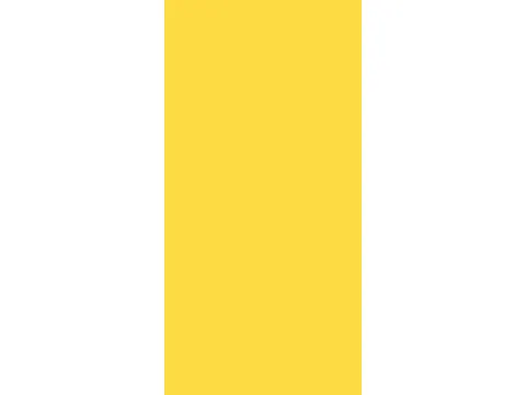 Servet 40x40cm 1/8 vouw 3 laags Geel