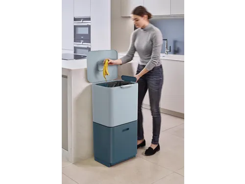 Sky Intelligent Waste Prullenbak Totem 2.0 RVS 60 Liter