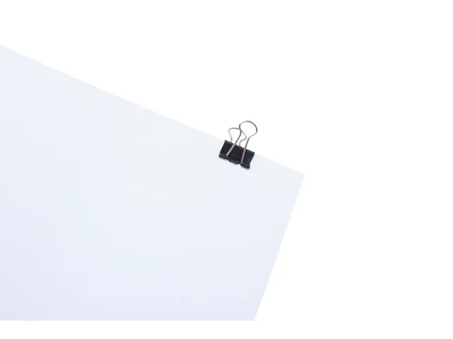 Papierklem MAUL 213 foldback 19mm capaciteit 7mm zwart