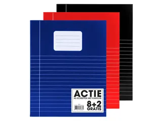 Schrift SOHO Basic A5 lijn 80 pagina's 8+2 gratis assorti - 2
