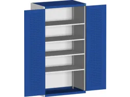 kast met sleufplaat,HxBxD 2000x1050x650mm,4xStalen bodem