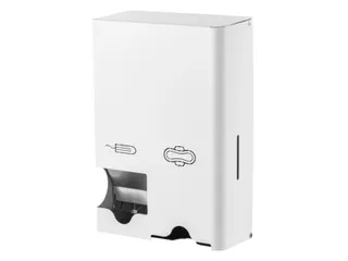 MediQo-line Maandverband- & tampondispenser klein RVS wit MQSTB P - 4
