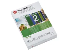 Lamineerhoes GBC A5 zelfklevend 2x125 micron glanzend 100stuks