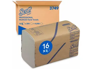 Scott 3749 Handdoeken Multifold 1-Laags Wit - 2