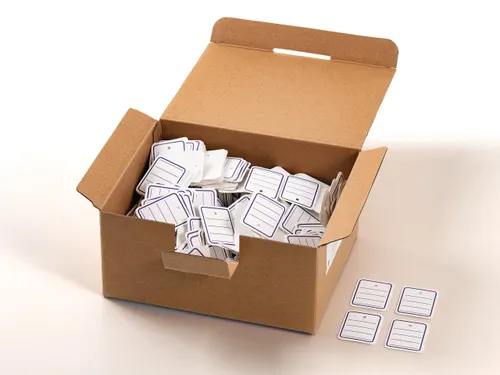 Herma 6805 Productlabel 35x45mm met oogje Wit zonder draad 1000 stuks