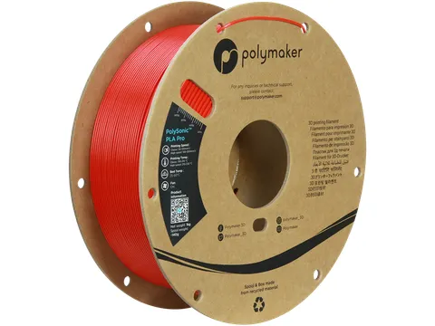 Polysonic PLA PRO HS TOUGH 1,75mm rood 1kg