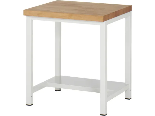 werkbank,HxBxD 840-1040x750x700mm,beukblad,draagverm. 1250kg