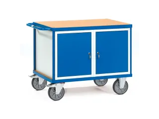 Zware Werkplaatswagens 2475 600kg 1050x700mm Ral5007 - 1