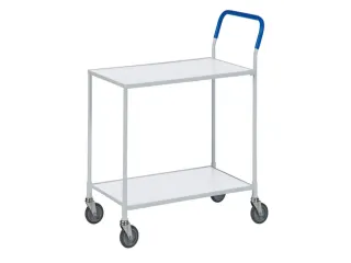 tafelwagen,draagverm. 150kg,2xstaalplaat,laadvl. LxB 760x430mm - 1