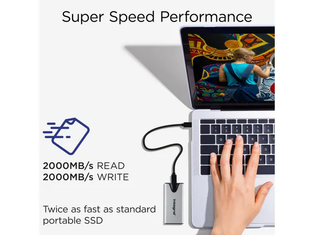 SSD Integral SlimXpress Portable USB-C 500GB