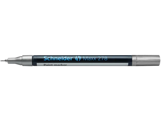 Lakmarker Schneider Maxx 278 0.8mm Zilver
