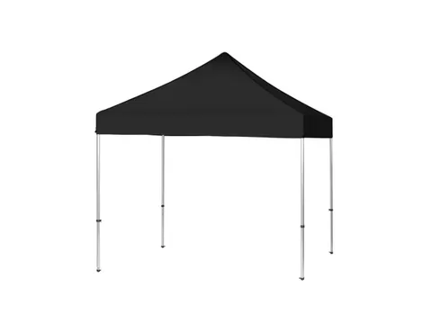 Pop Up Tent Alu 3x3m Set met Canopy Zwart
