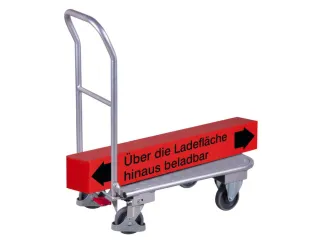 Platformwagen Aluminium Vouwbaar 150kg Laadvlak 720x450mm - 4
