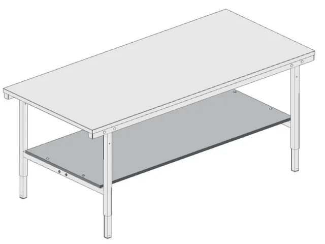 tablette intermédiaire p. table d'emballage lxP 1720x770mm force 100k