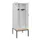 locker met bank,voor scheiding van kleding,HxBxD 2120x800x815mm,2vak