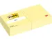 Memoblok 3M Post-it 630 76x76 mm lijn geel