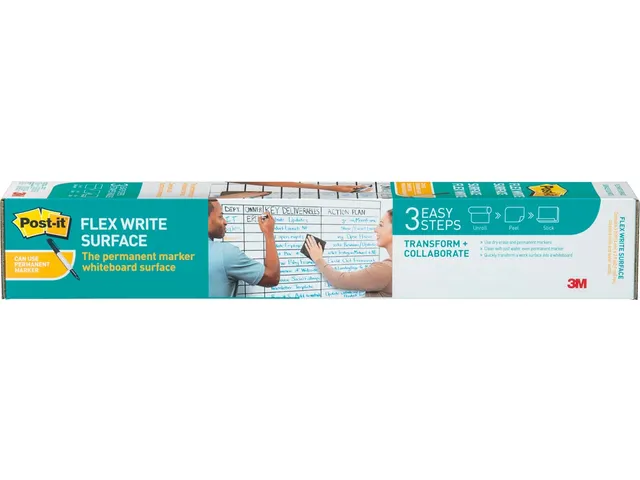Flex Write whiteboardfolie op rol609 x 914cm