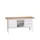 werkbank,HxBxD 830-930x1750x600mm,multiplexblad,uitrusting: 3laden