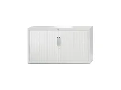 Claudius PLUS Roldeurkast 72.8x120x45cm Wit 1 Legbord