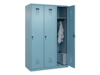 locker,HxBxD 1850x1200x500mm,3vak,vak B 400mm,draaigrendel - 1