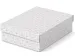 Home opberg- en geschenkdoos 26,5 x 36 x 10 cm wit