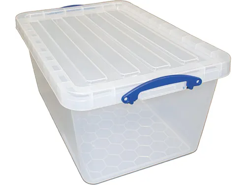 Opbergdoos 61 Liter Transparant Stapelbaar