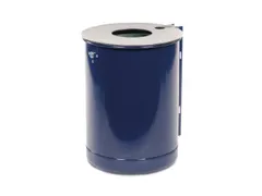 afvalbak,HxØ 950x380mm,afvalbak inhoud 46,5l,wand/paal