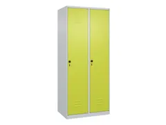 locker voor scheiding van kleding,HxBxD 1850x800x500mm,2vak
