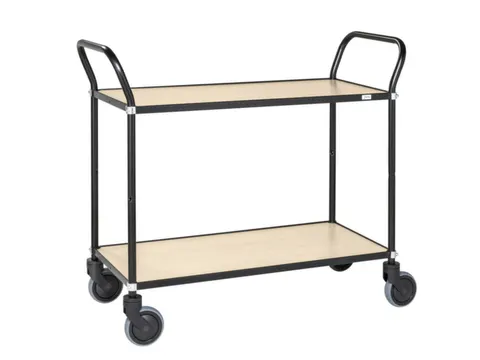 tafelwagen,draagverm. 250kg,2xhouten plaat,laadvl. LxB 950x430mm