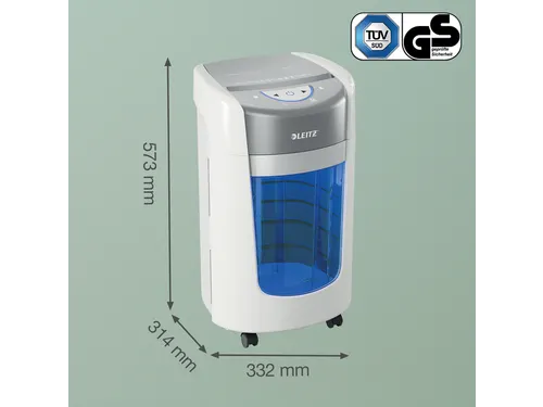 Papiervernietiger Leitz IQ OptiMax 225 Home Office P5 snippers 2x15mm