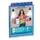 Personaliseerbare ringmap Polyvision A4 2 rings O-mech 25mm blauw