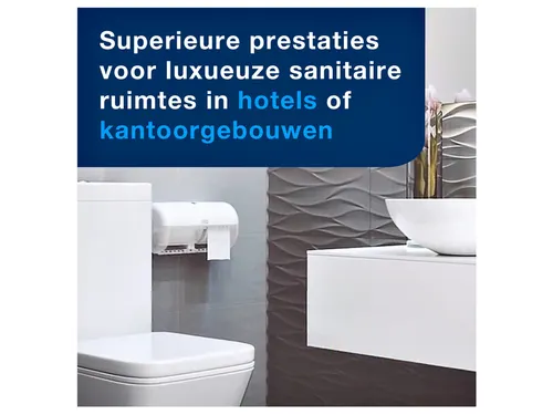 Toiletpapier Tork 472168 T4 Advanced 2-laags 400 vel wit