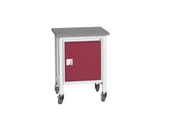 werkbank,verrijdbaar,HxBxD 930x700x600mm,linoleumblad