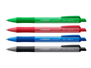 Balpen STABILO pointball colorful medium assorti - 6
