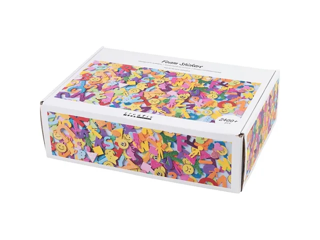 Foamstickers Creativ diverse vormen zelfklevend doos à 2640st assorti