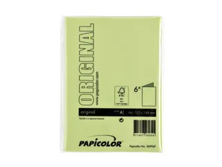 Correspondentiekaart Papicolor dubbel 105x148mm appelgroen pak à 6 st - 3