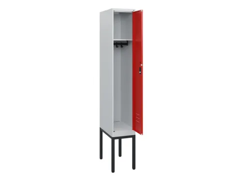 locker,HxBxD 1950x300x500mm,1vak,vak B 300mm,cil.-slot,voetonderstel