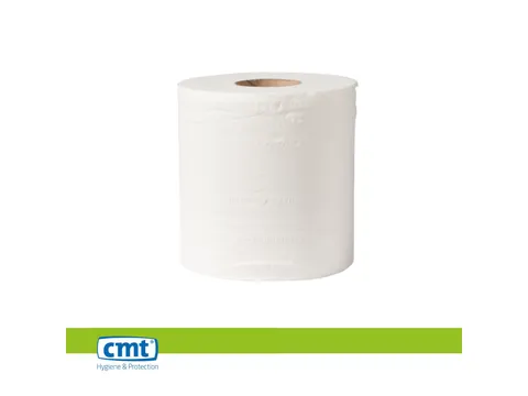 CMT Poetsrol Midi Eco Cellulose 2-laags Wit 6 Rol Pak