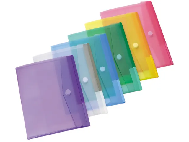 Enveloptas Djois Color Collection A4 horizontaal assorti