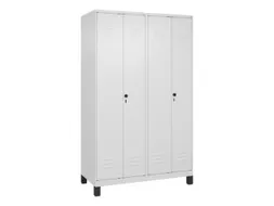 locker voor scheiding van kleding,HxBxD 1950x1200x500mm,4vak