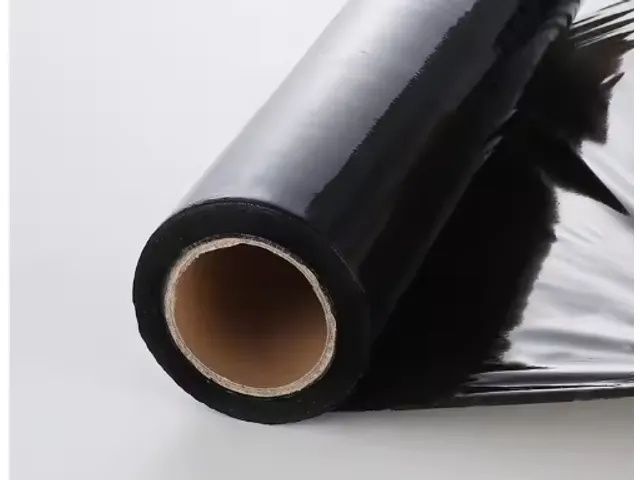 Handwikkelfolie Zwart 20μm 500mmx300m