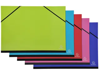 Tekenmap Exacompta Iderama 32x45cm met elastieke sluiting assorti - 1