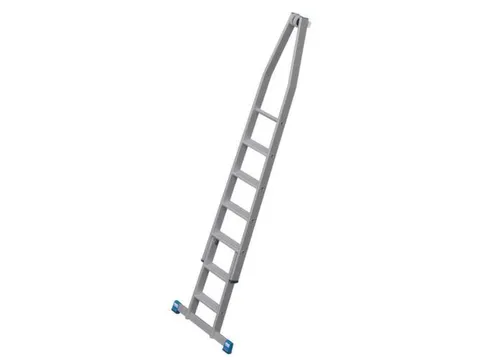 ladderset,onder-/bovendeel,eenzijdig,7,treden m. R13-laag,balk L 2,8m