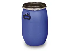 Dekselvat Pe Hxø 610X400Mm Blauw Inhoud 60 Liter